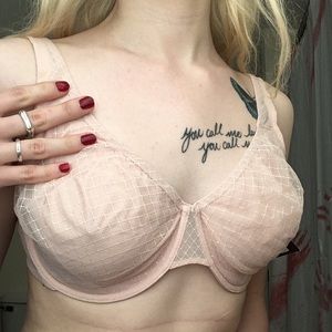 baby pink wire bralette - NWT TrueAndCo True brand